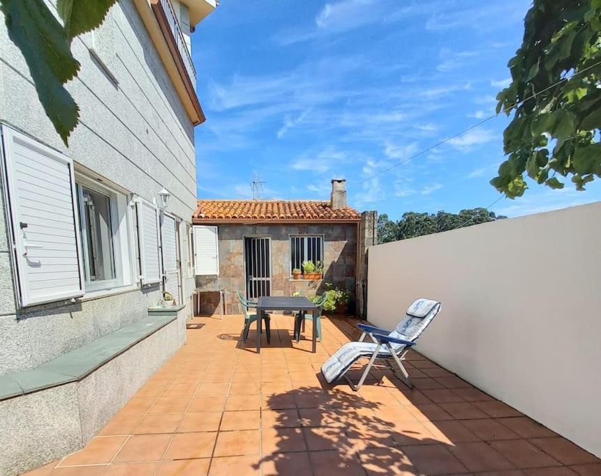 Rias Bajas Apartamento Con Jardin Apartman Villanueva De Arosa Kültér fotó